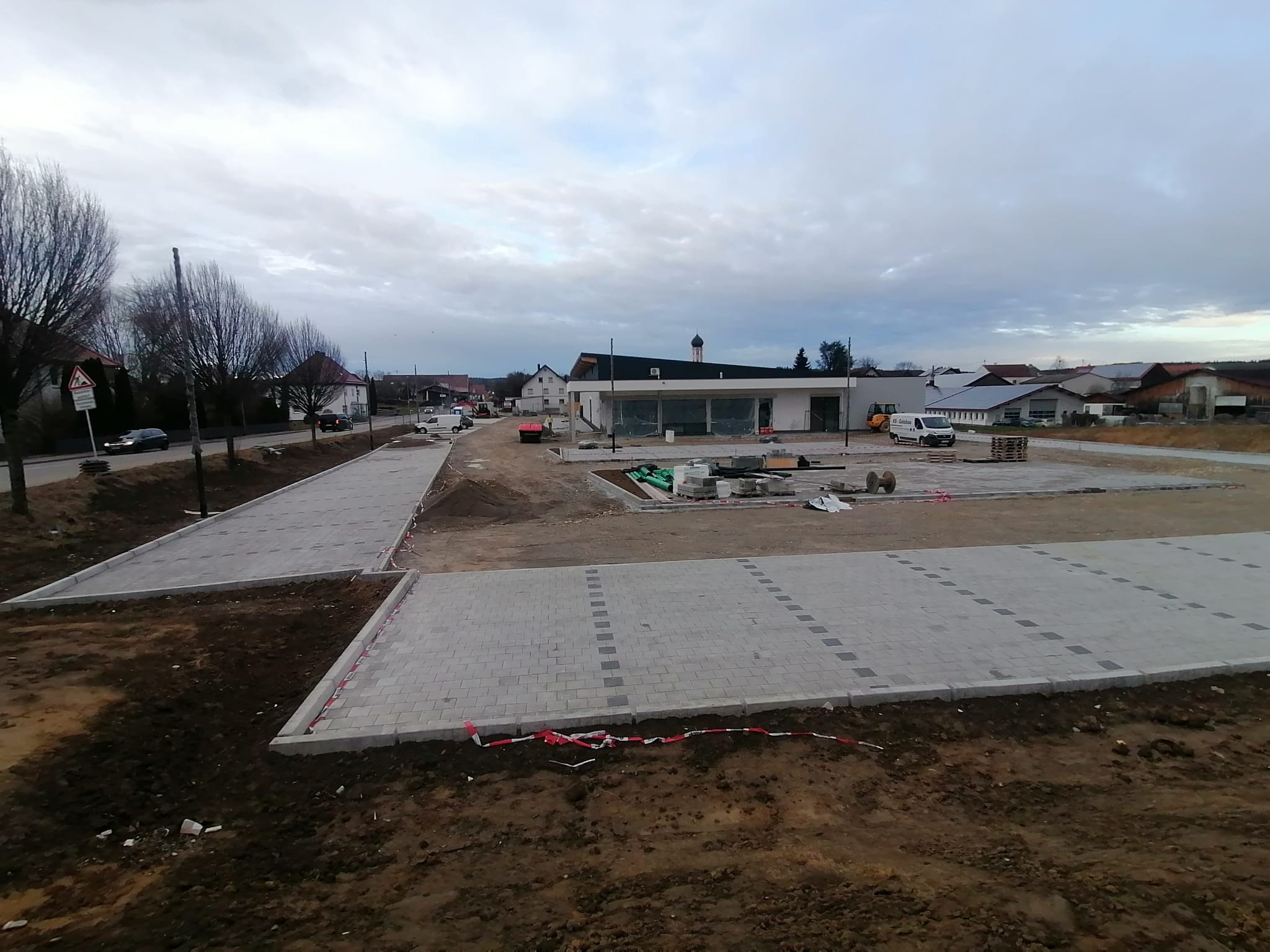 Attraktive Landschaftsarchitektur