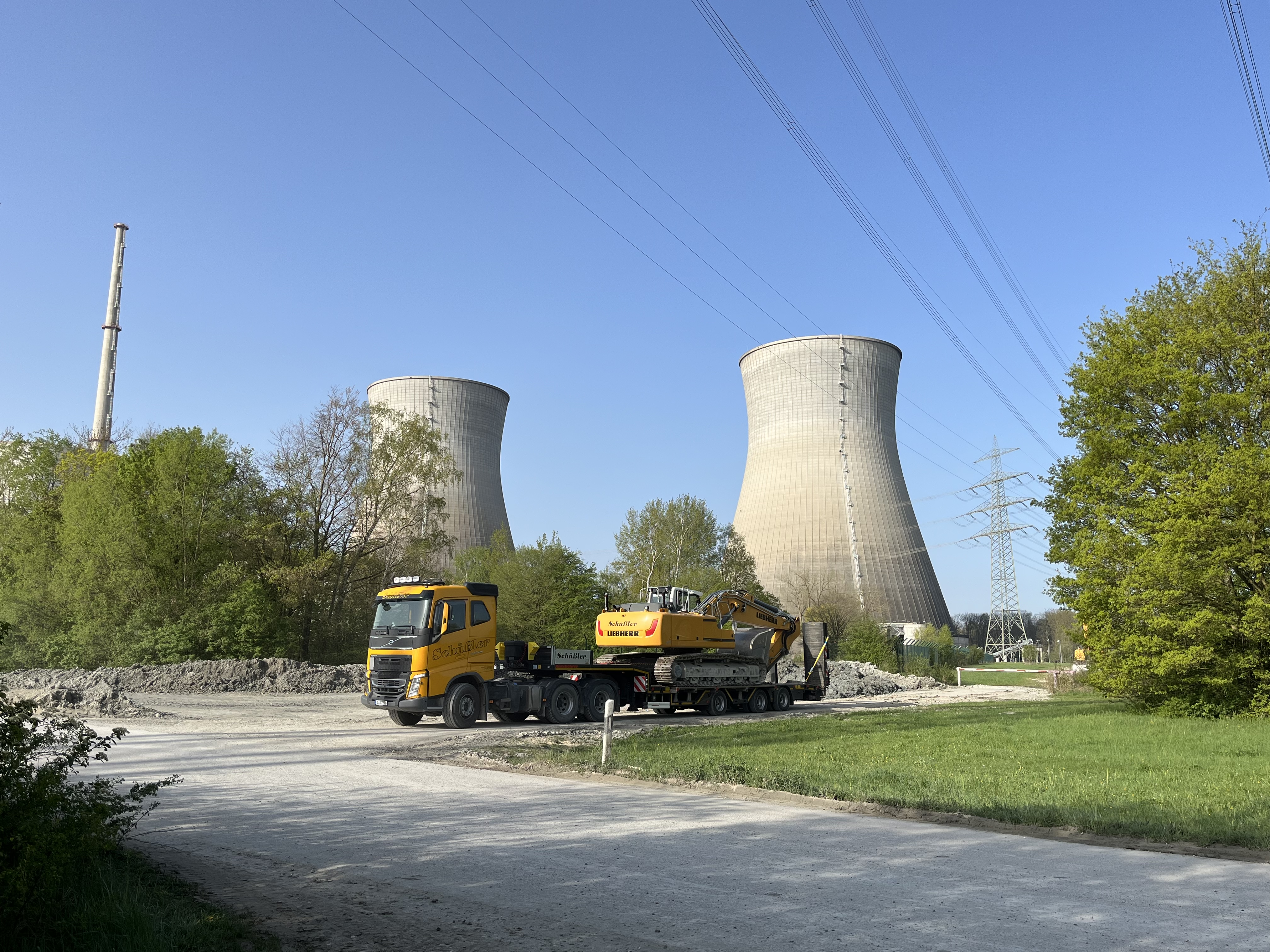 Sicherer Transport von Materialien